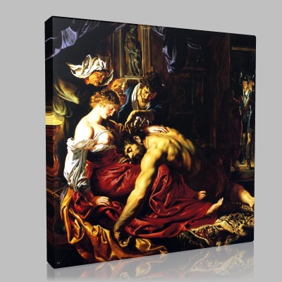 Rubens-Samson and Dalila Stampa su Tela