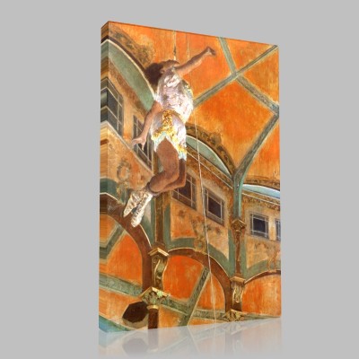 Edgar Degas-Miss Lala au Cirque Fernando Canvas