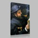 Renoir-Claude Monet lisant Canvas