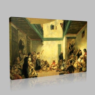 Renoir-Copie de Noce Juive de Delacroix Canvas