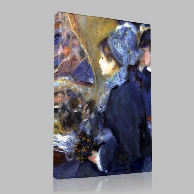 Renoir-The First exit or the café concert Canvas