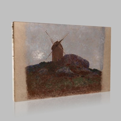 Odilon Redon-The Windmill Canvas