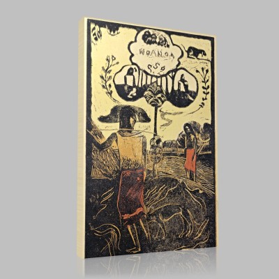 Paul Gauguin-Noa Noa from Noa Noa Stampa su Tela