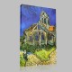 Van Gogh-Church at Auvers, c.1915 Stampa su Tela