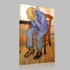 Van Gogh-Portrait of a Man Stampa su Tela