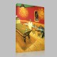 Van Gogh-The Night Café in the Place Lamartine in Arles Stampa su Tela