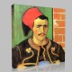 Van Gogh-Portrait of Zouave Stampa su Tela